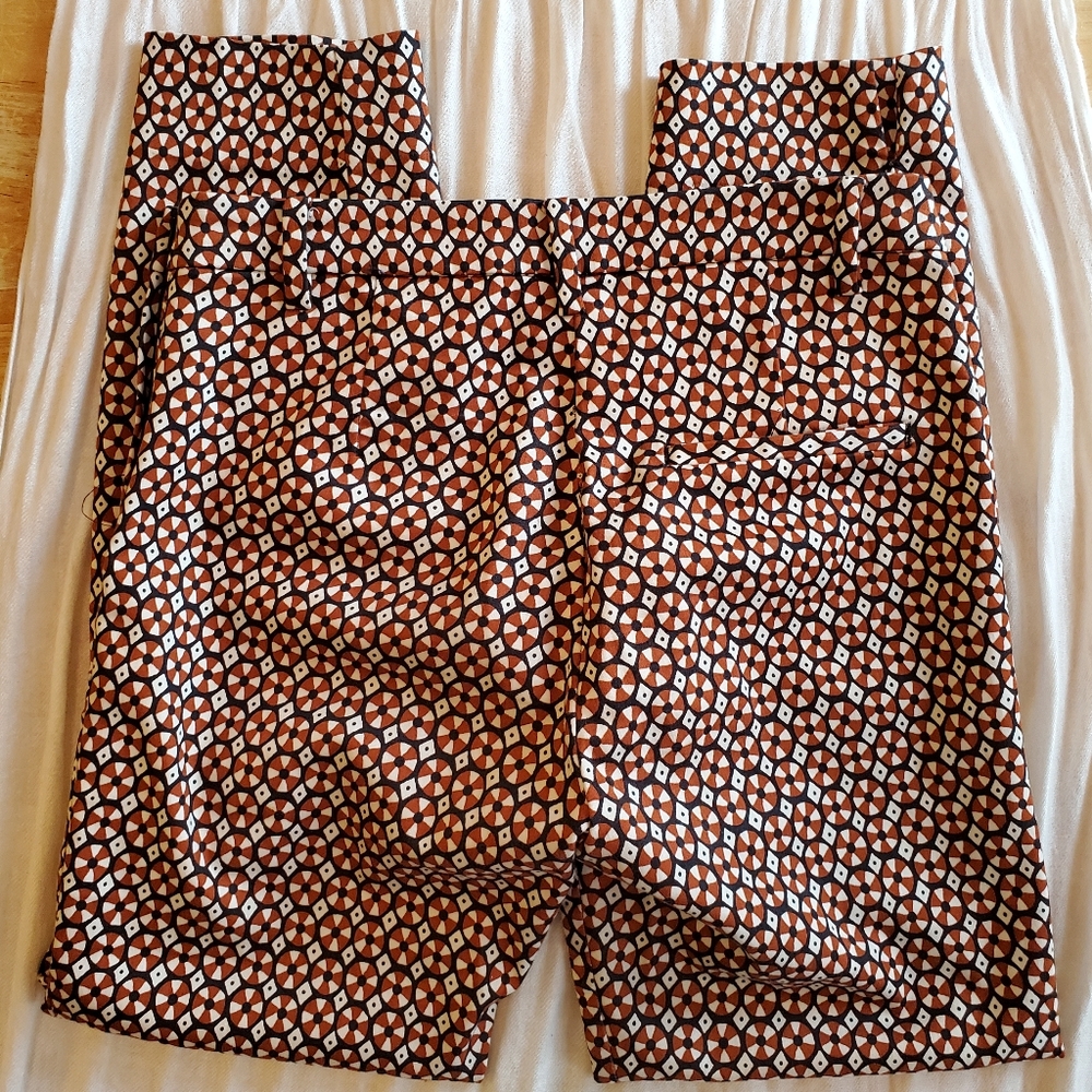 H&M Cropped Patterned Pants - Picture 5 of 12